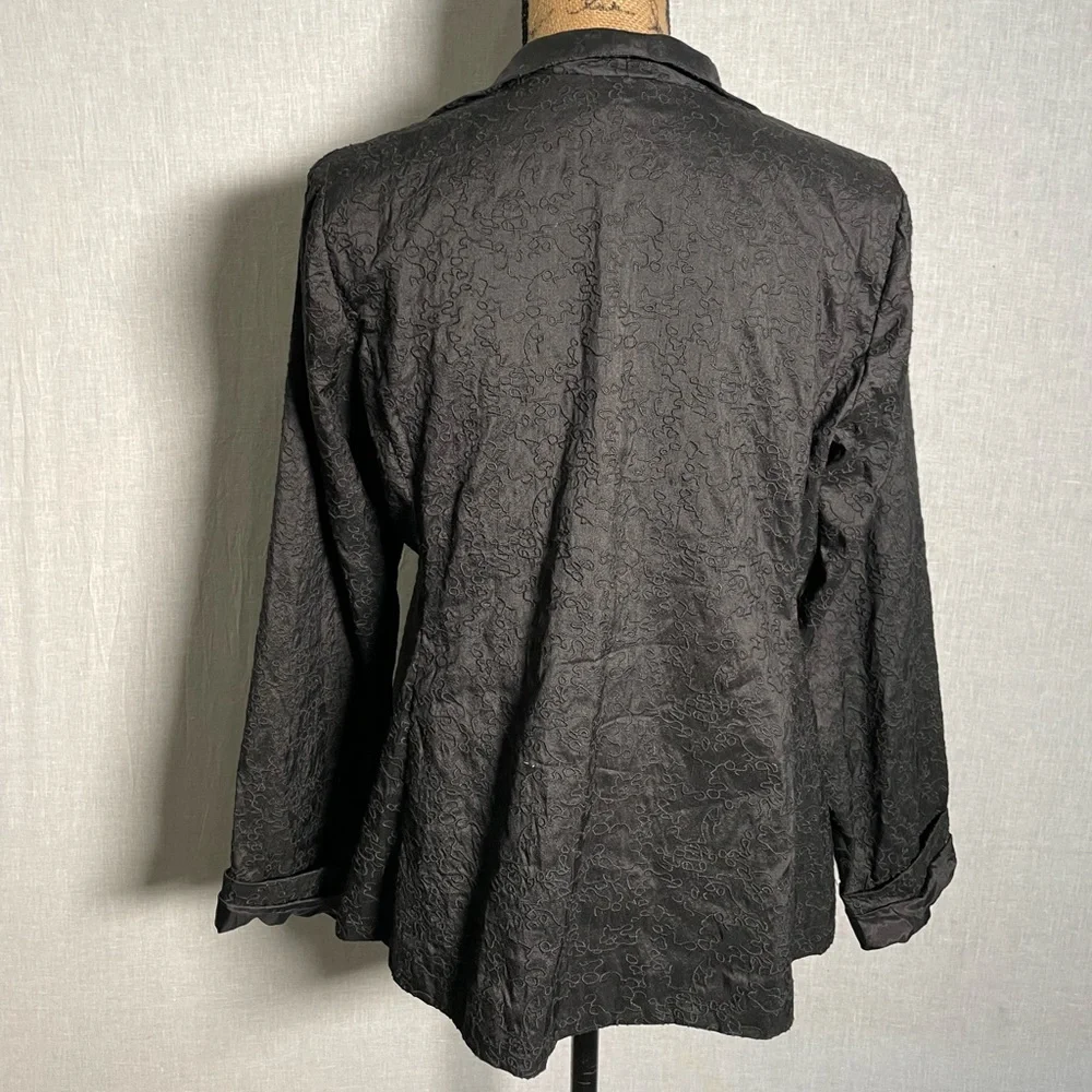 Eileen Fisher Women‎ Sharp Black blazer - Medium
